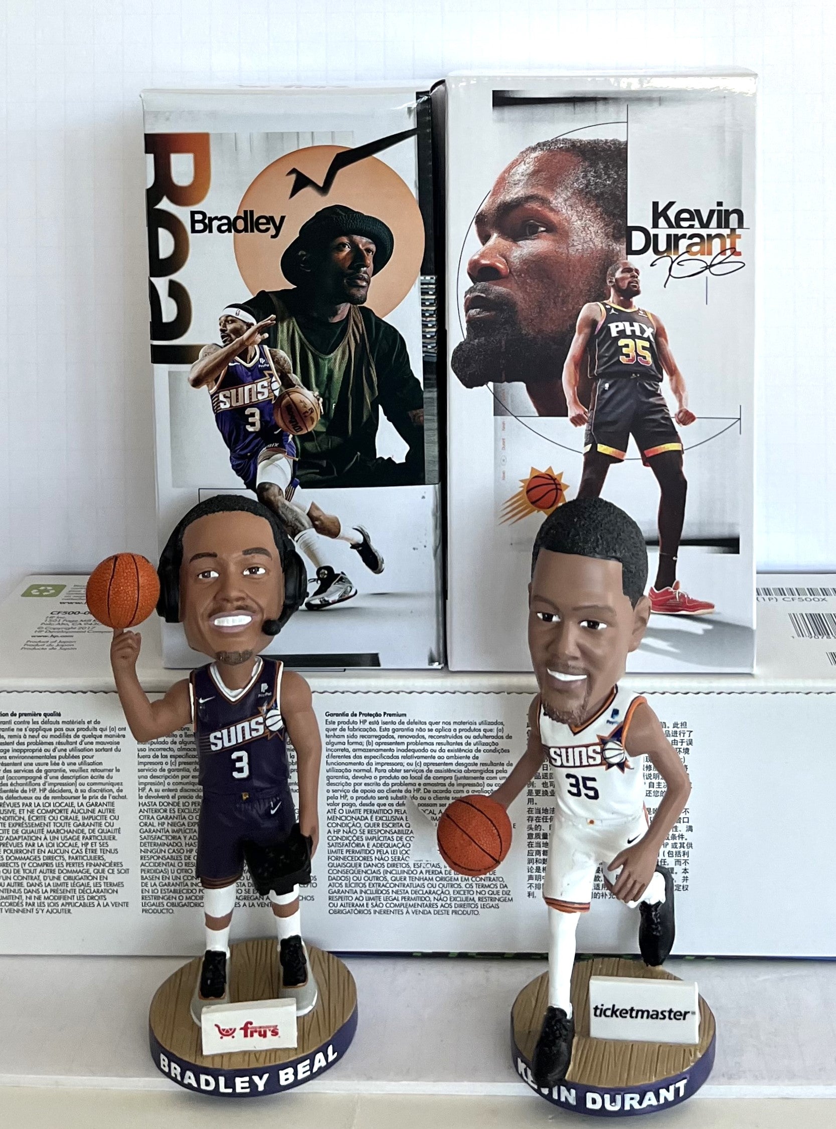 Kevin Durant and Bradley Beal Suns Bobblehead SGA SET – My Store