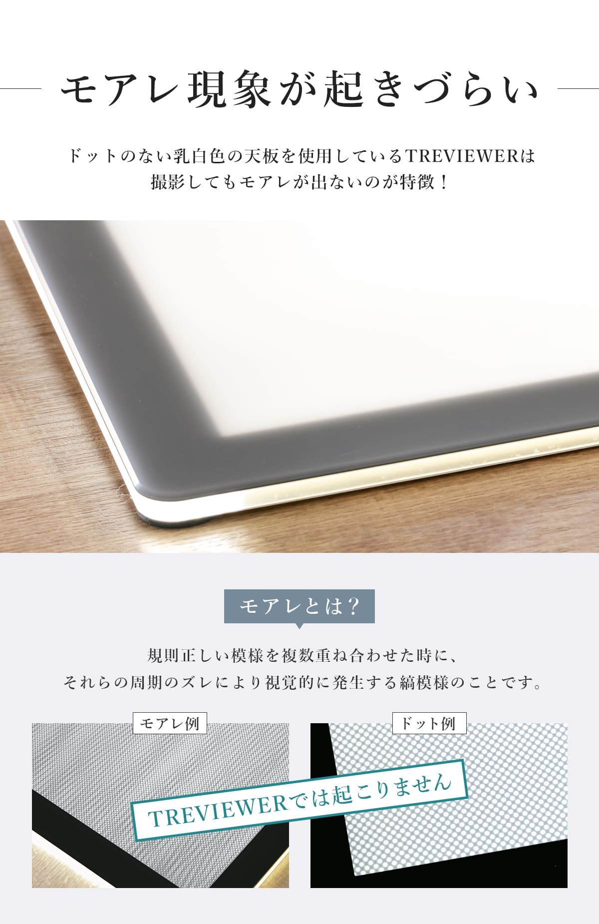 薄型10mm】【7段階調光機能付き】A2サイズ LED 薄型トレビュアー