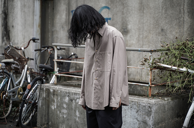 AURALEE -Washed Finx Twill Big Shirts- | twelve blog