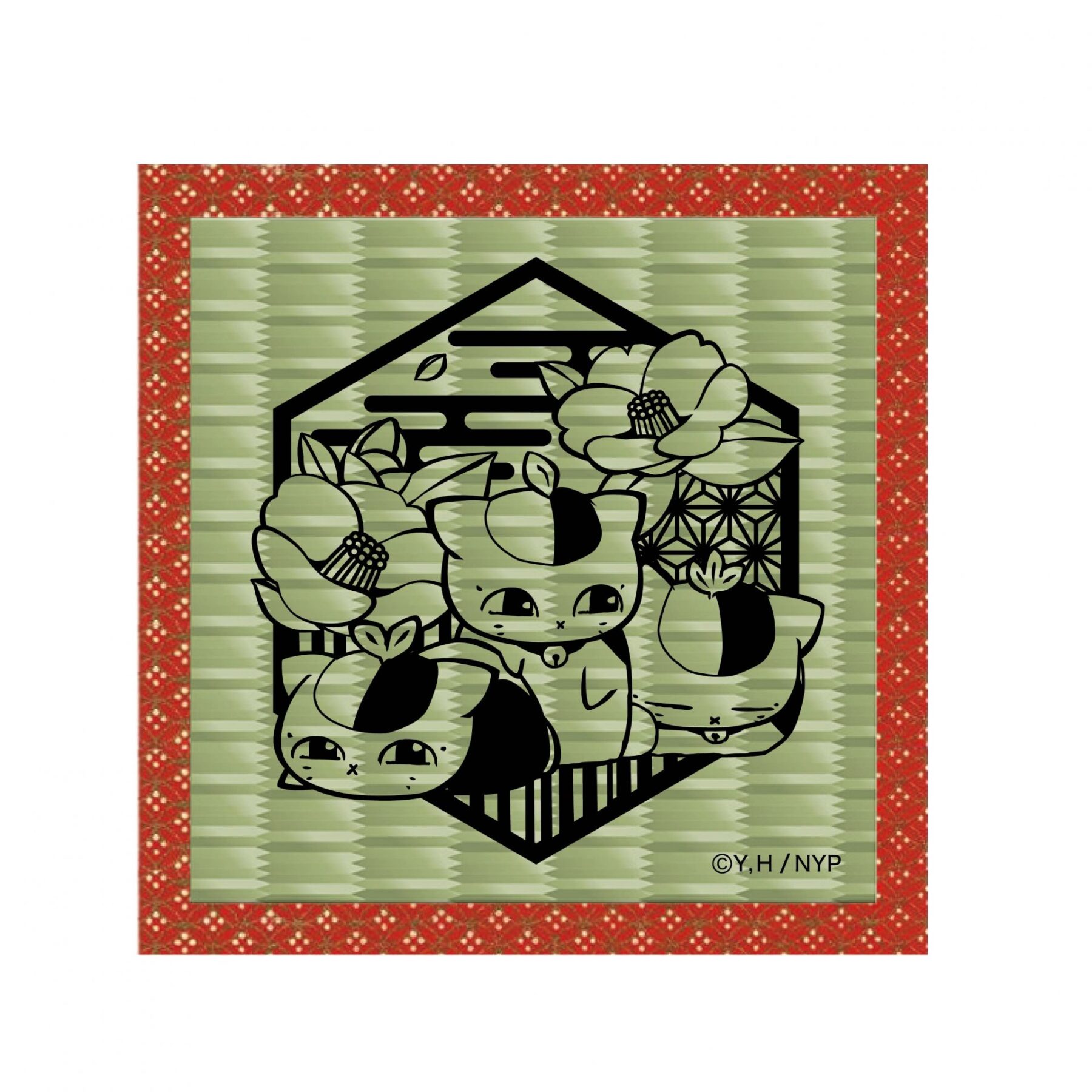 夏目友人帳 切り絵シリーズ 畳コースター2019SS - 株式会社ツインクル