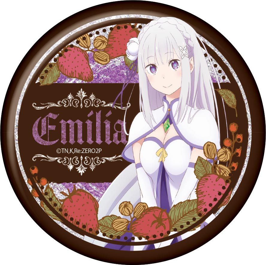 Re:ゼロから始める異世界生活 とじコレ キラキラ缶バッジ - 株式会社