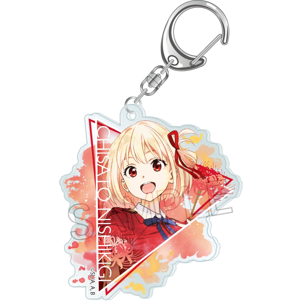 リコリス・リコイル ウェットカラーシリーズ アクリルキーホルダー