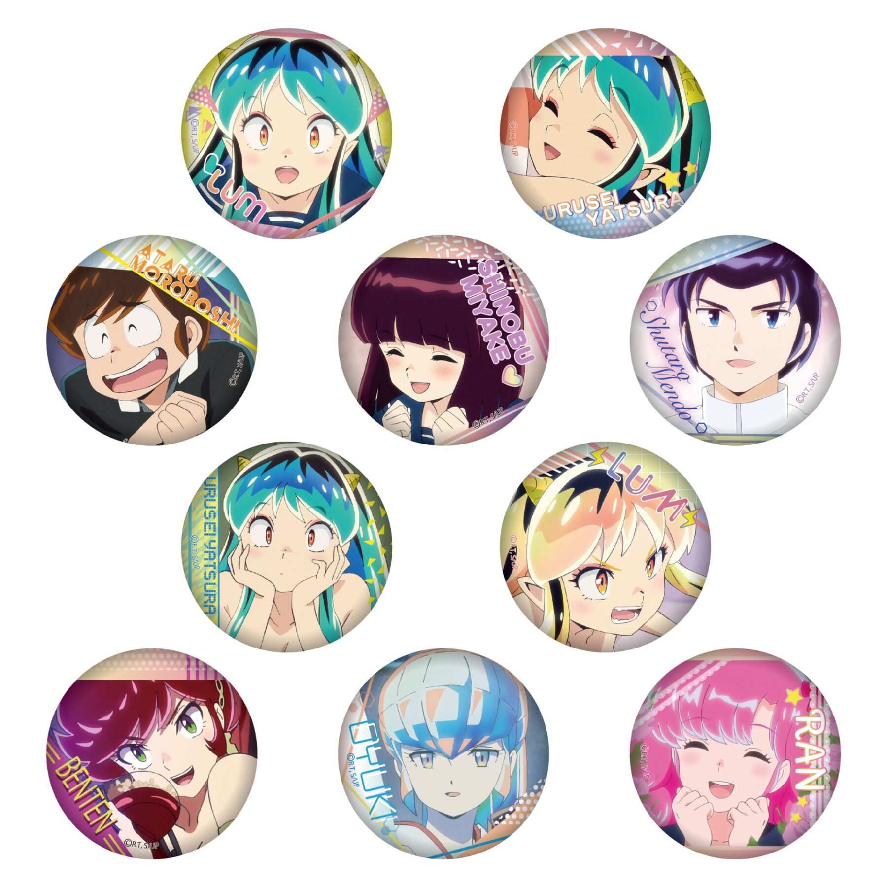 うる星やつら 百面相缶バッジ - 株式会社ツインクル