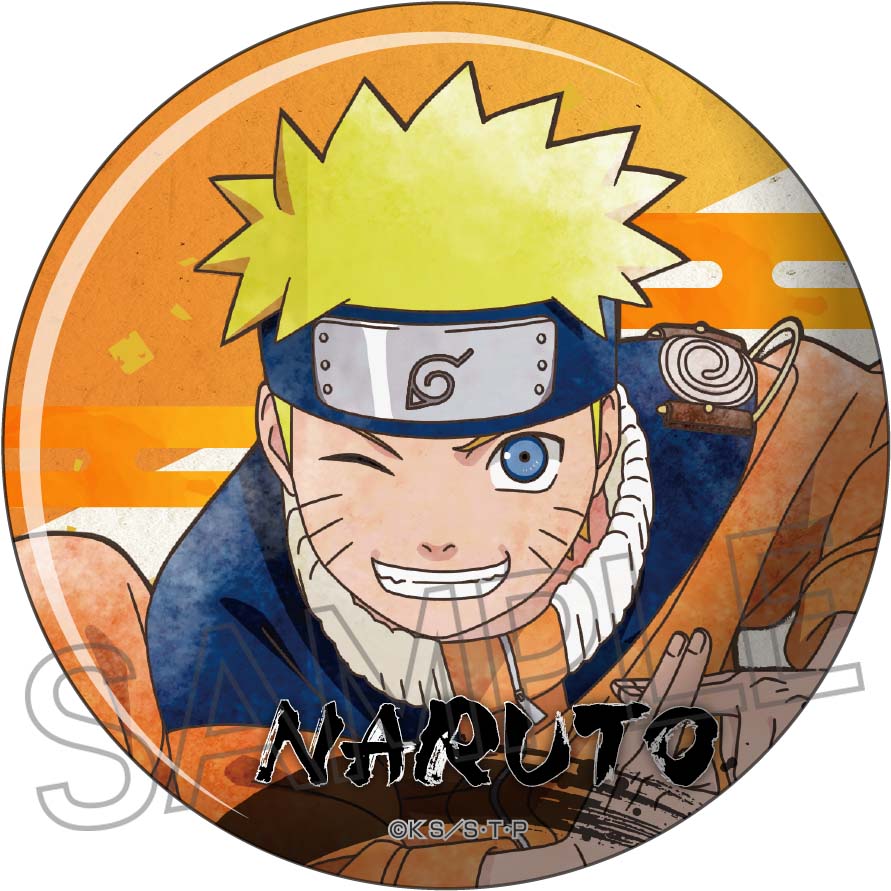 NARUTO-ナルト-疾風伝 缶バッジ -忍の軌跡- 株式会社ツインクル