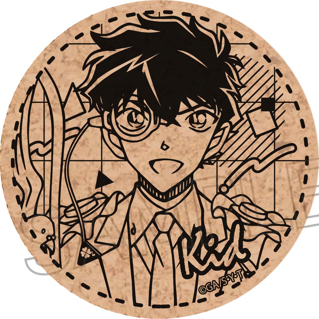 名探偵コナン レッスンタイム コルクコースター - 株式会社ツインクル