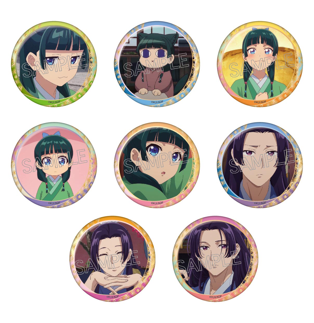 薬屋のひとりごと 百面相缶バッジvol.2 - 株式会社ツインクル