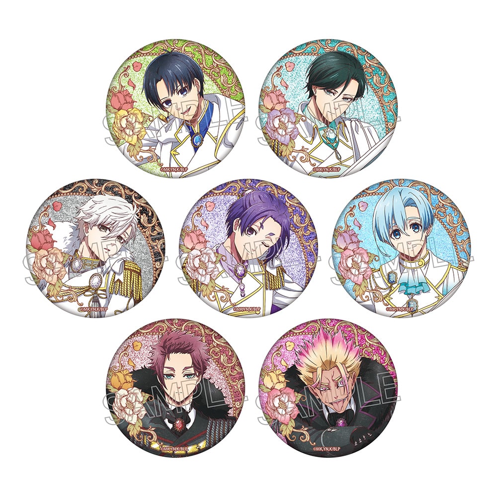 ブルーロック ヴィンテージシリーズ キラキラ缶バッジ −玉座 Vol.3