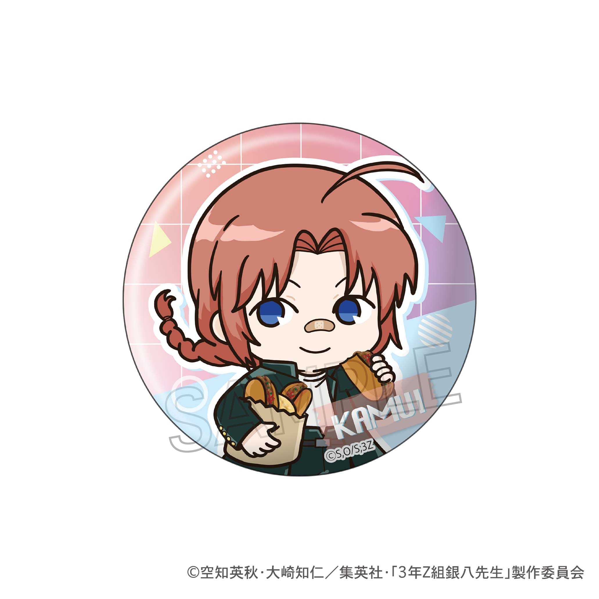 TVアニメ「3年Z組銀八先生」 缶バッジ -シャッターチャンス- 株式会社