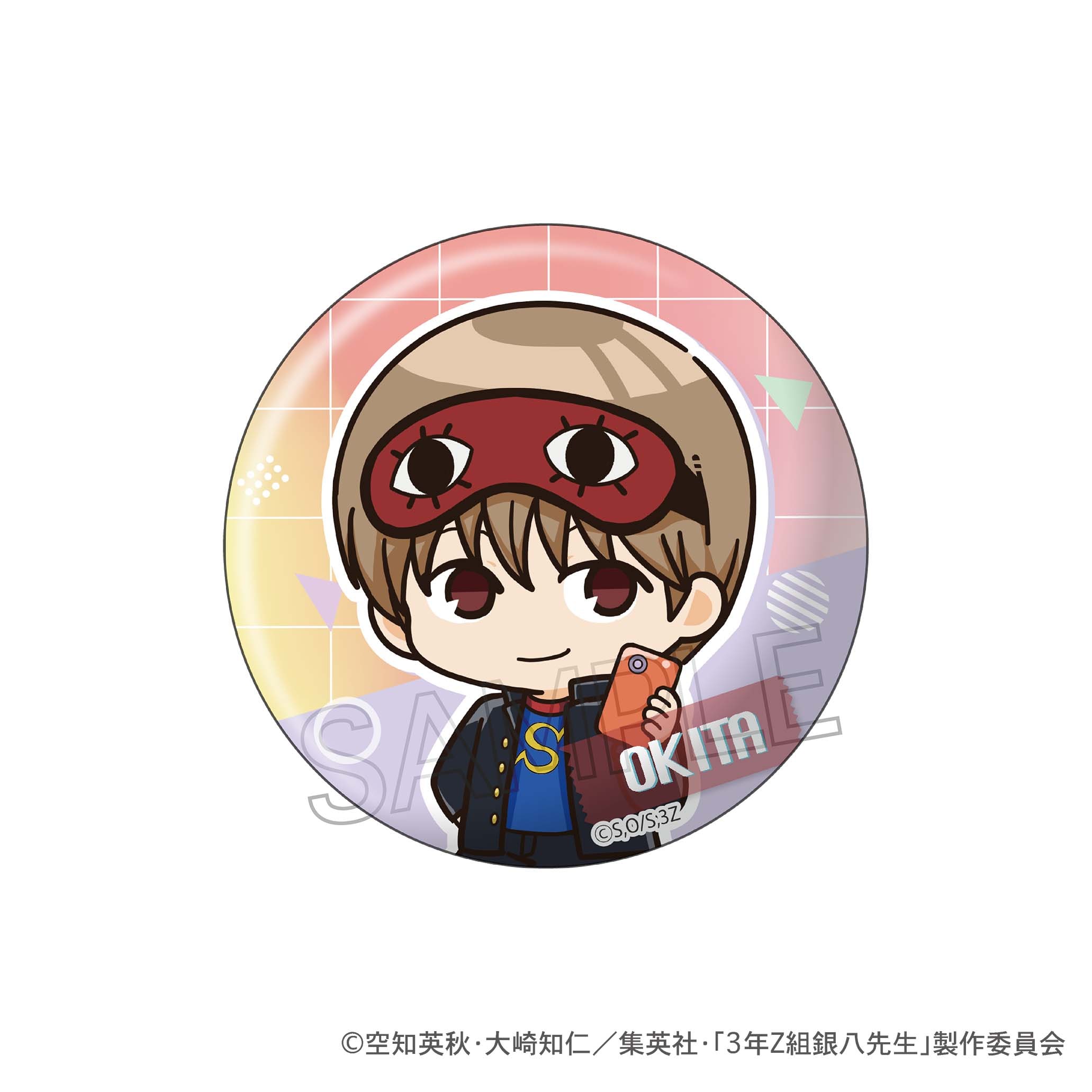 TVアニメ「3年Z組銀八先生」 缶バッジ -シャッターチャンス- 株式会社