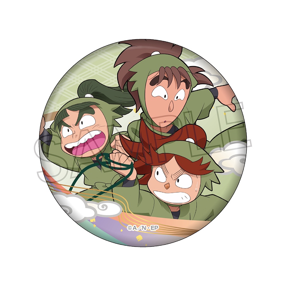 忍たま乱太郎 缶バッジ -いろはの段- 株式会社ツインクル