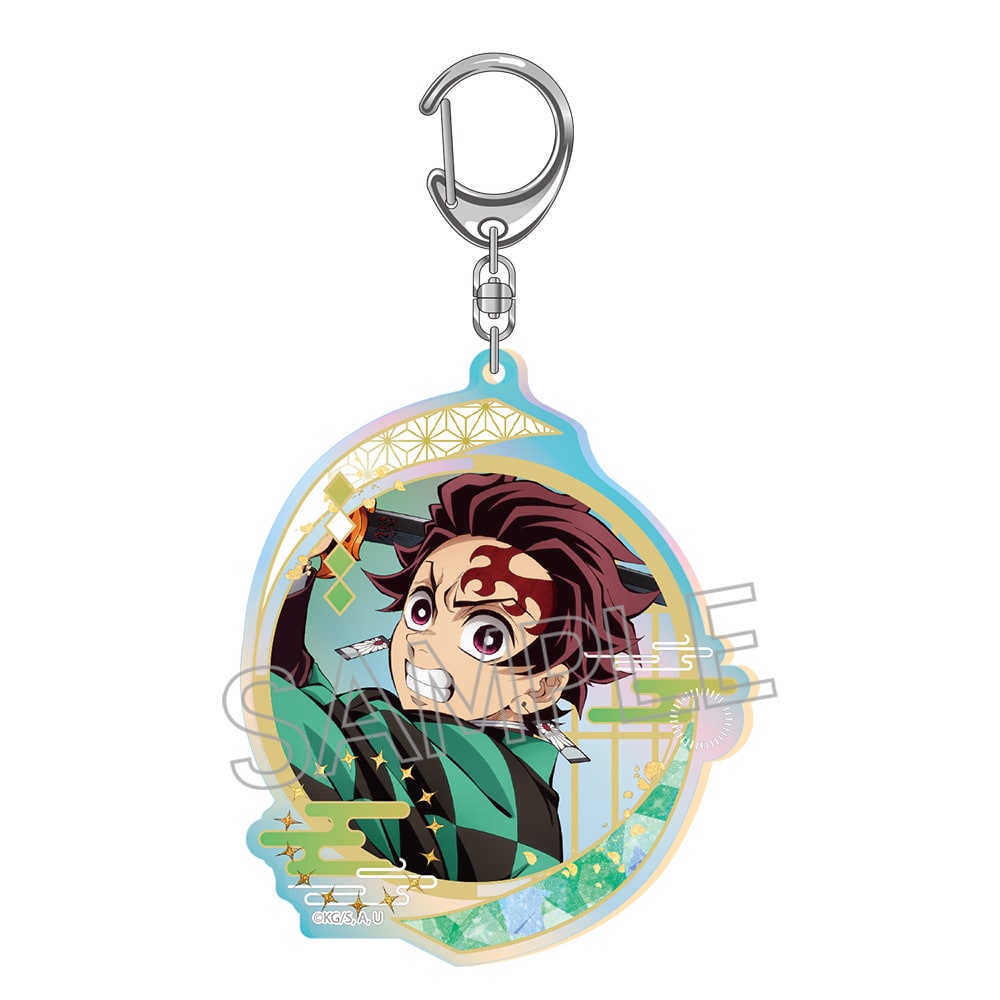 鬼滅の刃 オーロラアクリルキーホルダー - 株式会社ツインクル