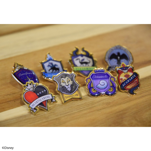 寮章ピンズ／校章ピンズ／キャラクターアイコンピンズコレクション