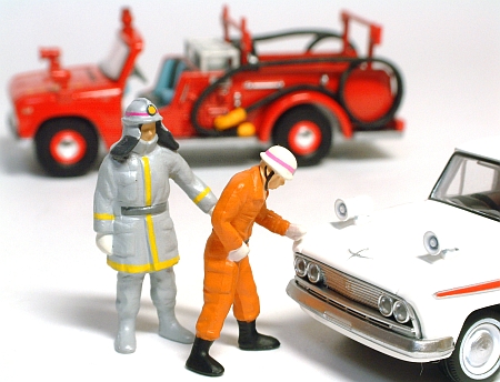 懐かしの緊急車 2Models Vol.1 | ミニカー散財とほほ日記
