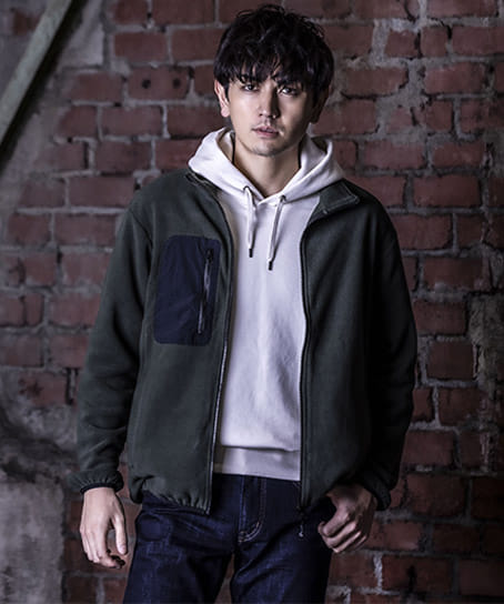 TULTEX】全6色・軽量フリースブルゾン（男女兼用・帯電防止