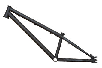 完売】26ストリート・ダートジャンプ用MTBフレーム 【akaMOZU 2nd