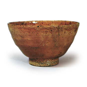 大高麗井戸形茶碗 おおごうらいいどがたちゃわん | 鶴田 純久の章 お話