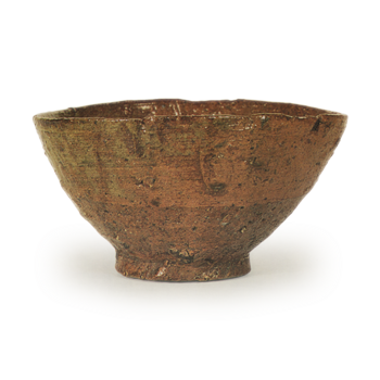 釘彫伊羅保茶碗 | 鶴田 純久の章 お話