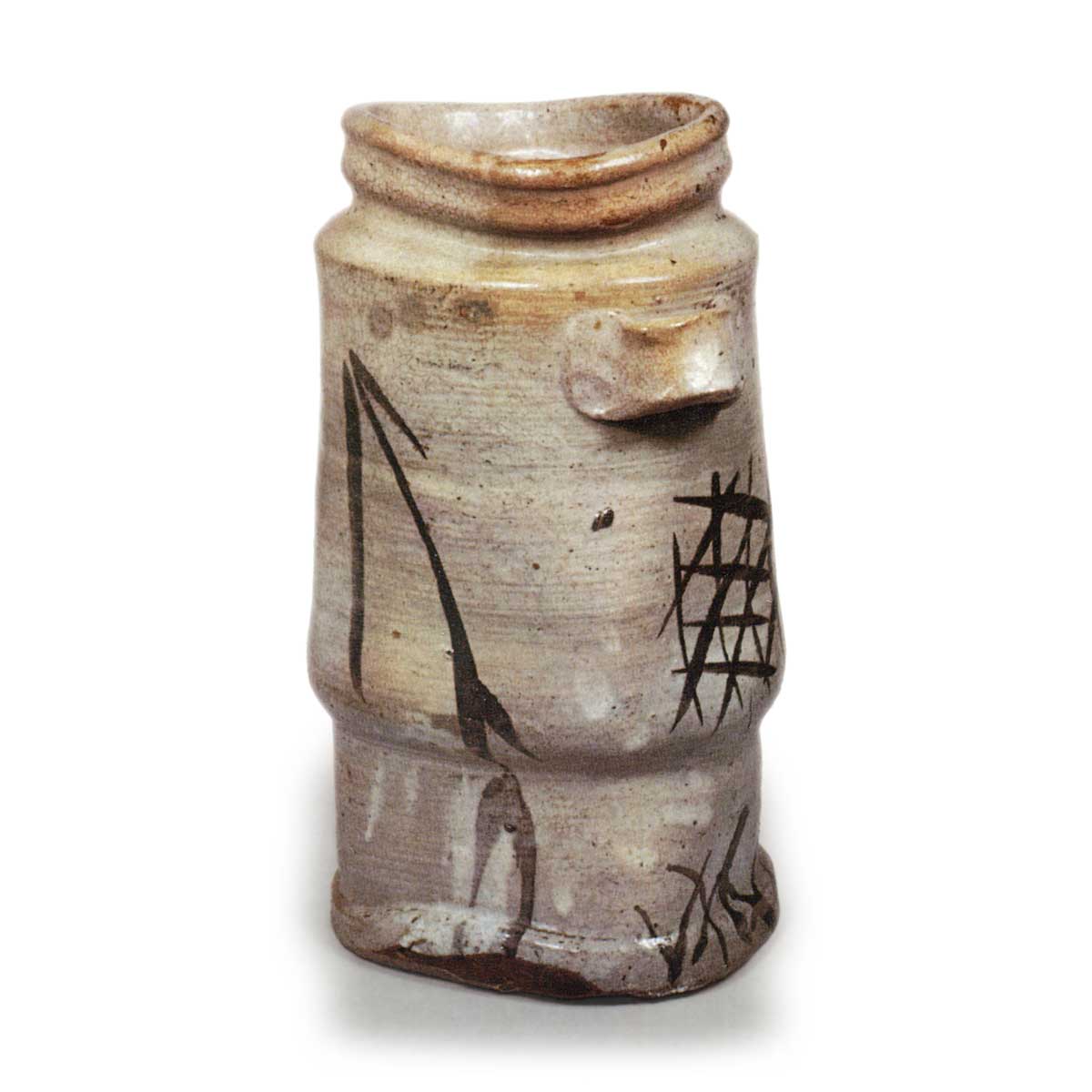 絵唐津 耳付 花入 | 鶴田 純久の章 お話