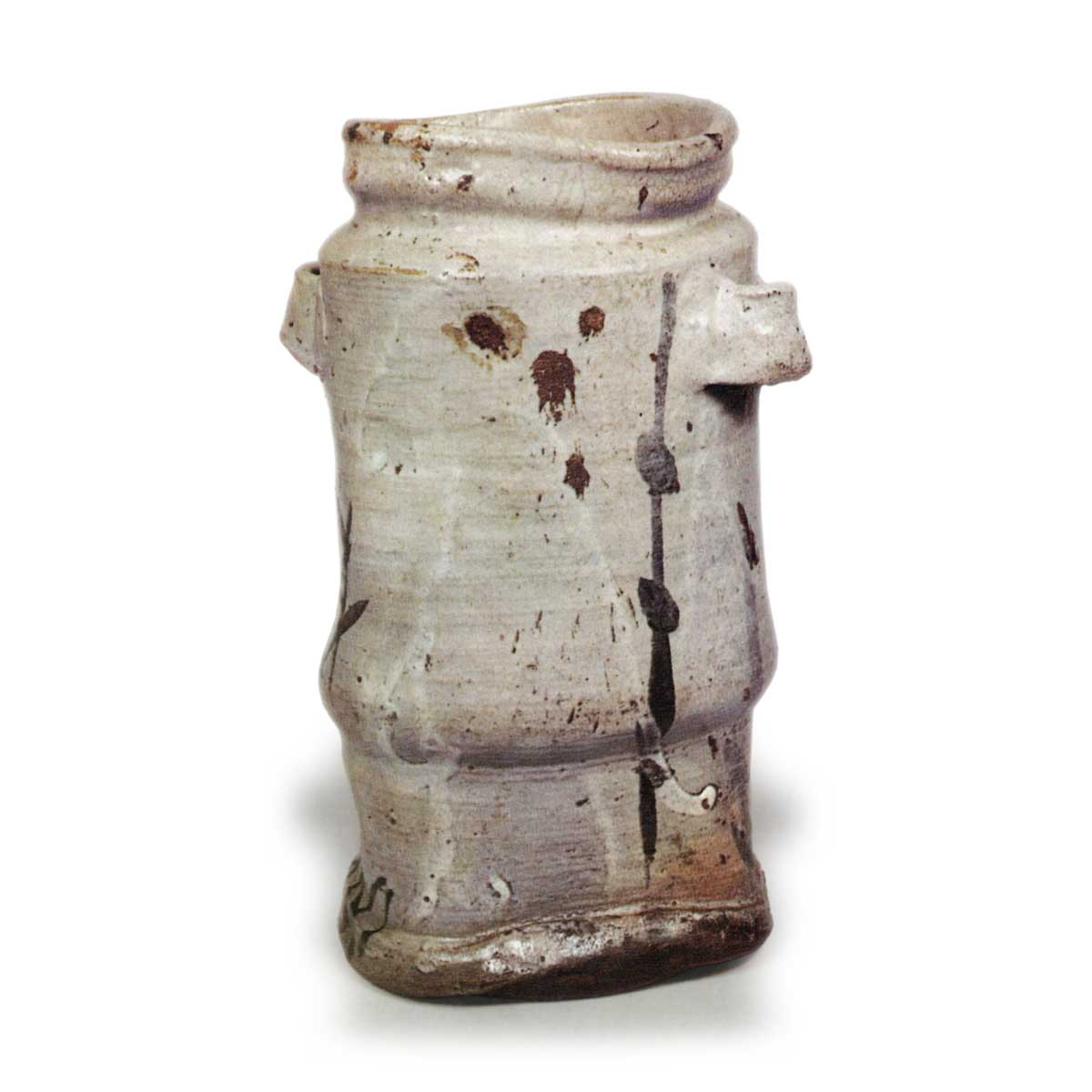 絵唐津 耳付 花入 | 鶴田 純久の章 お話