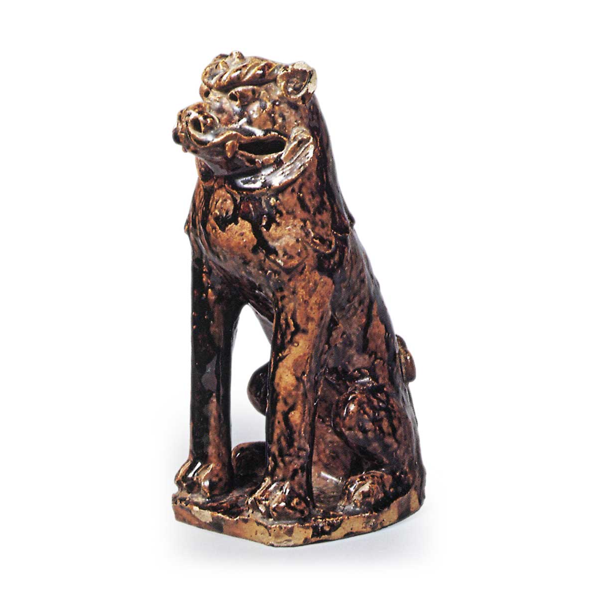 瀬戸 鉄釉狛犬 | 鶴田 純久の章 お話