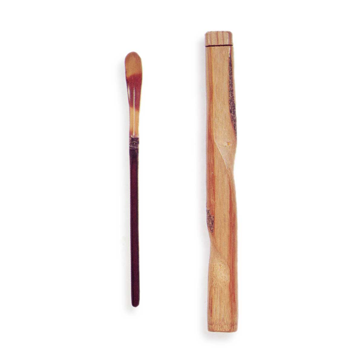 後西天皇造茶杓 ごさいてんのう 共筒 予楽院茶杓箪笥 | 鶴田 純久の章 お話