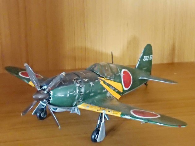 マイクロエース（旧オオタキ） 1/48 J2M3雷電21型甲 - ちゃーべんの