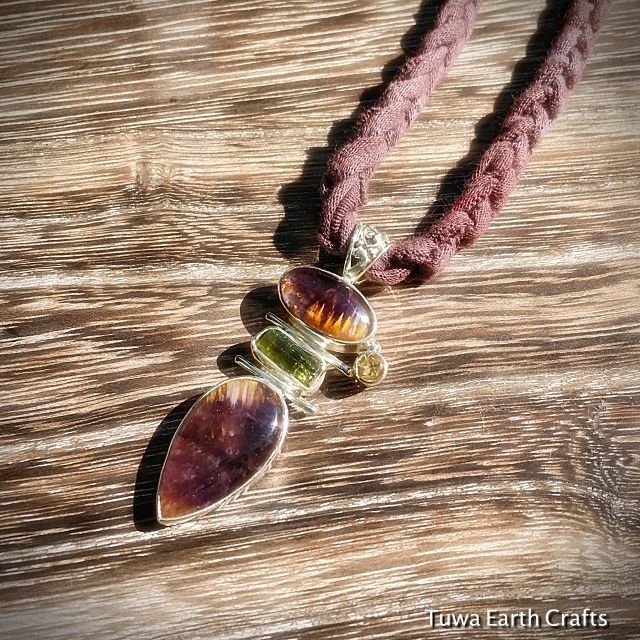 運気・金運アップ開運石】極上スーパーセブン 1点物ペンダントトップ