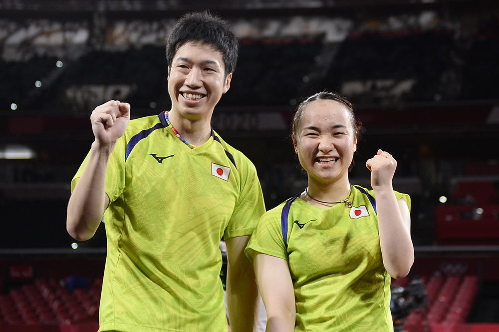 じゅんみま 金メダル王手！水谷「絶対に後悔させない」伊藤「楽しんで