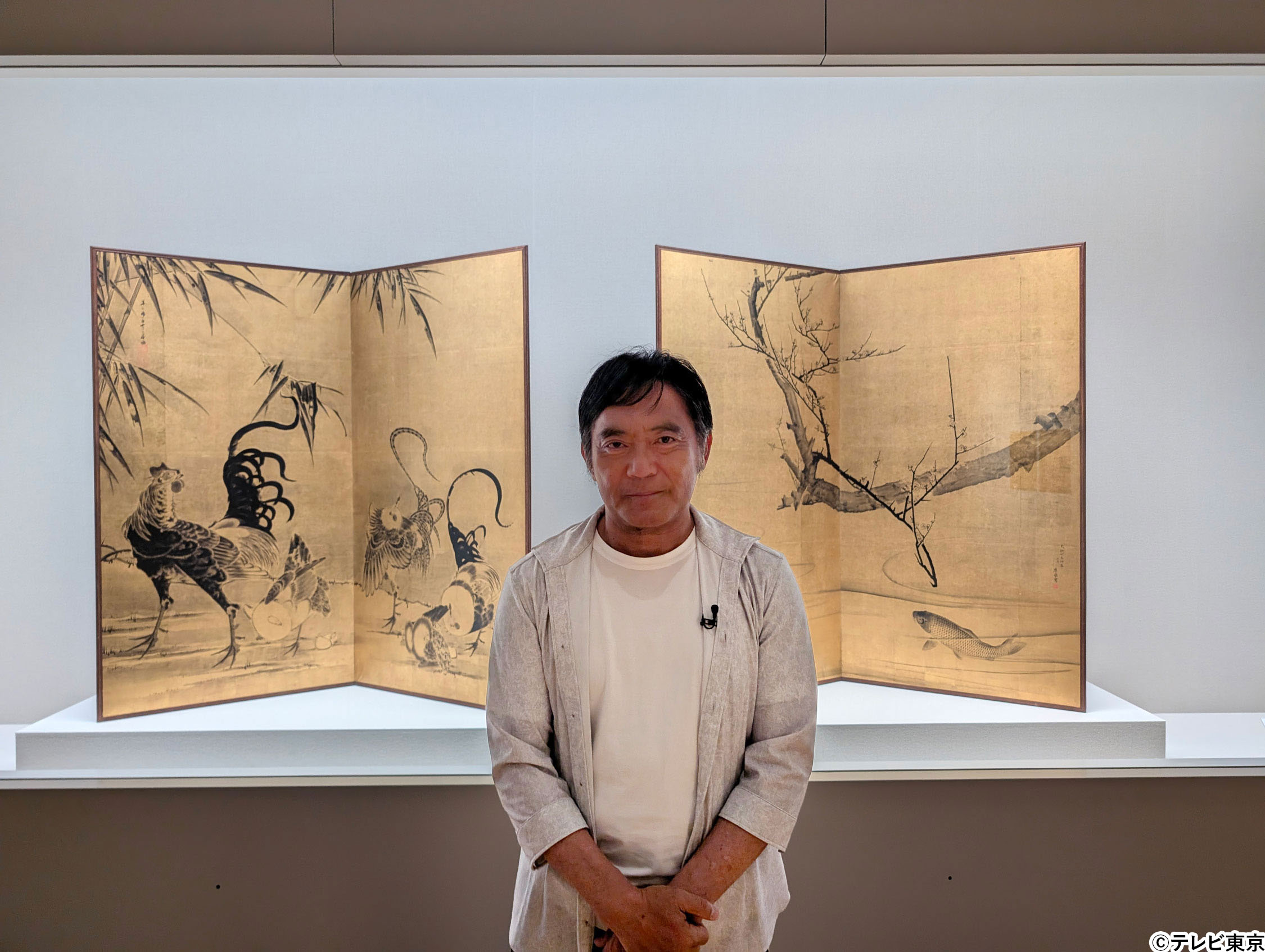 新発見！若冲と応挙 合作屏風絵 奇跡のコラボ誕生物語：新美の巨人たち