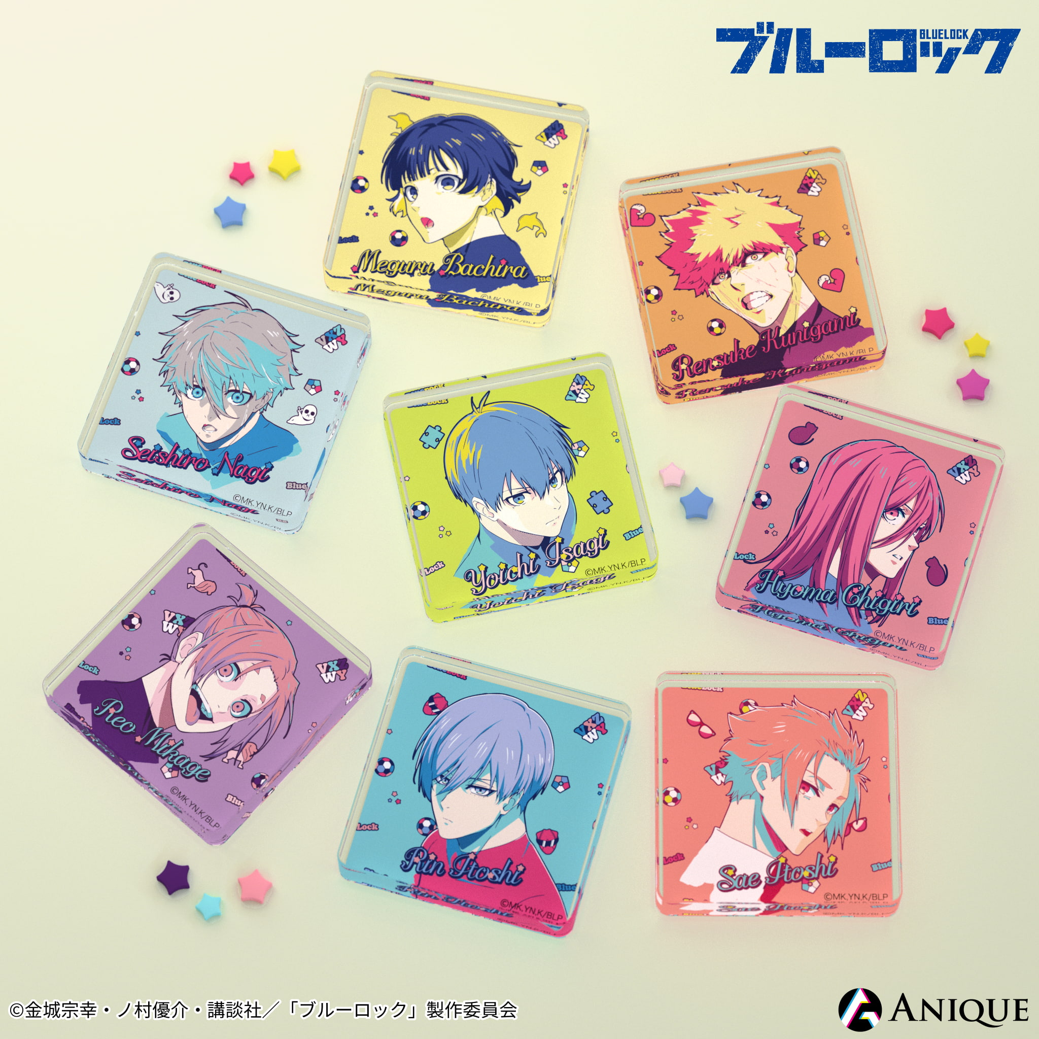 トレーディングミニアクリルブロック | GOODS｜TVアニメ『ブルーロック