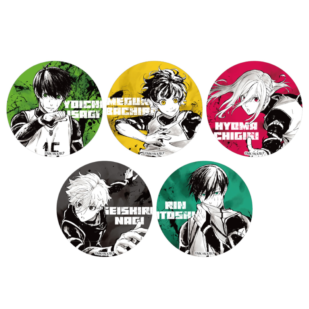 ちょいデカ缶バッジ 水墨画 | GOODS｜TVアニメ『ブルーロック』公式サイト