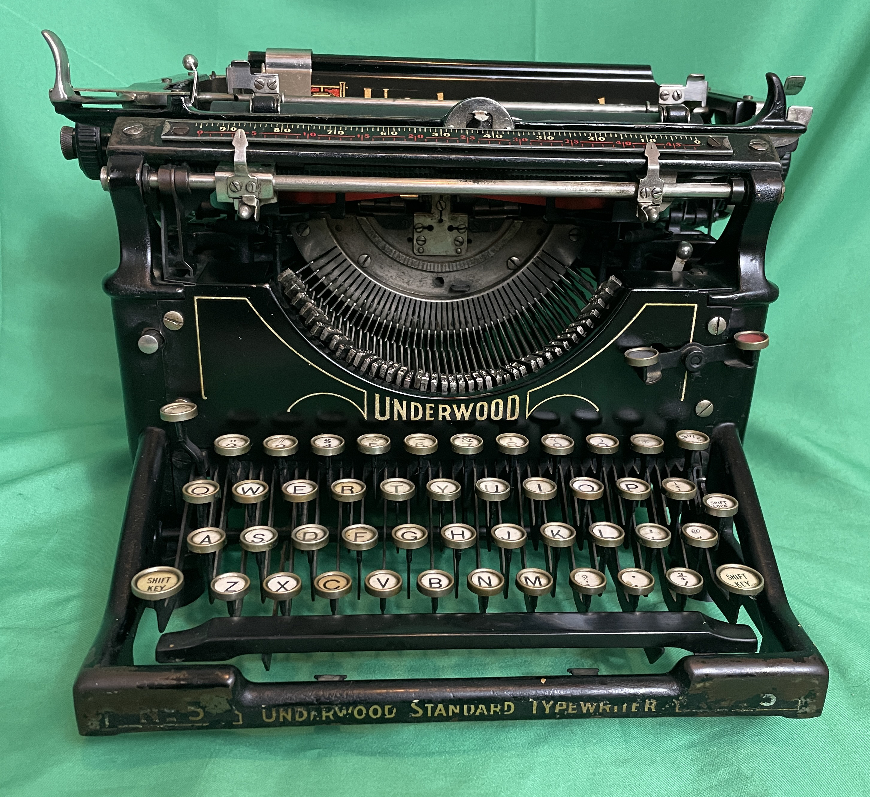 1917 Underwood No 5 Typewriter, Wonderfully Restored