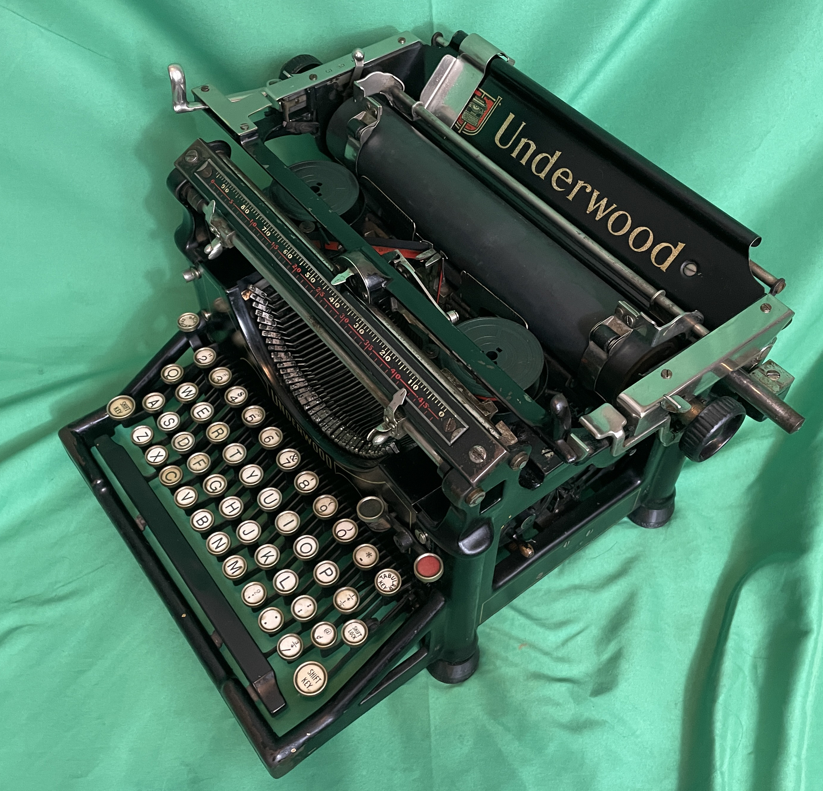1917 Underwood No 5 Typewriter, Wonderfully Restored