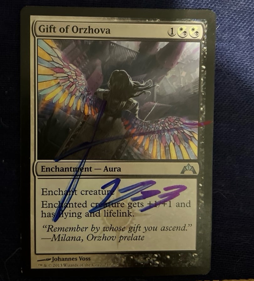 Mtg Signed by artist J.Voss. Rare sign card | Mercari