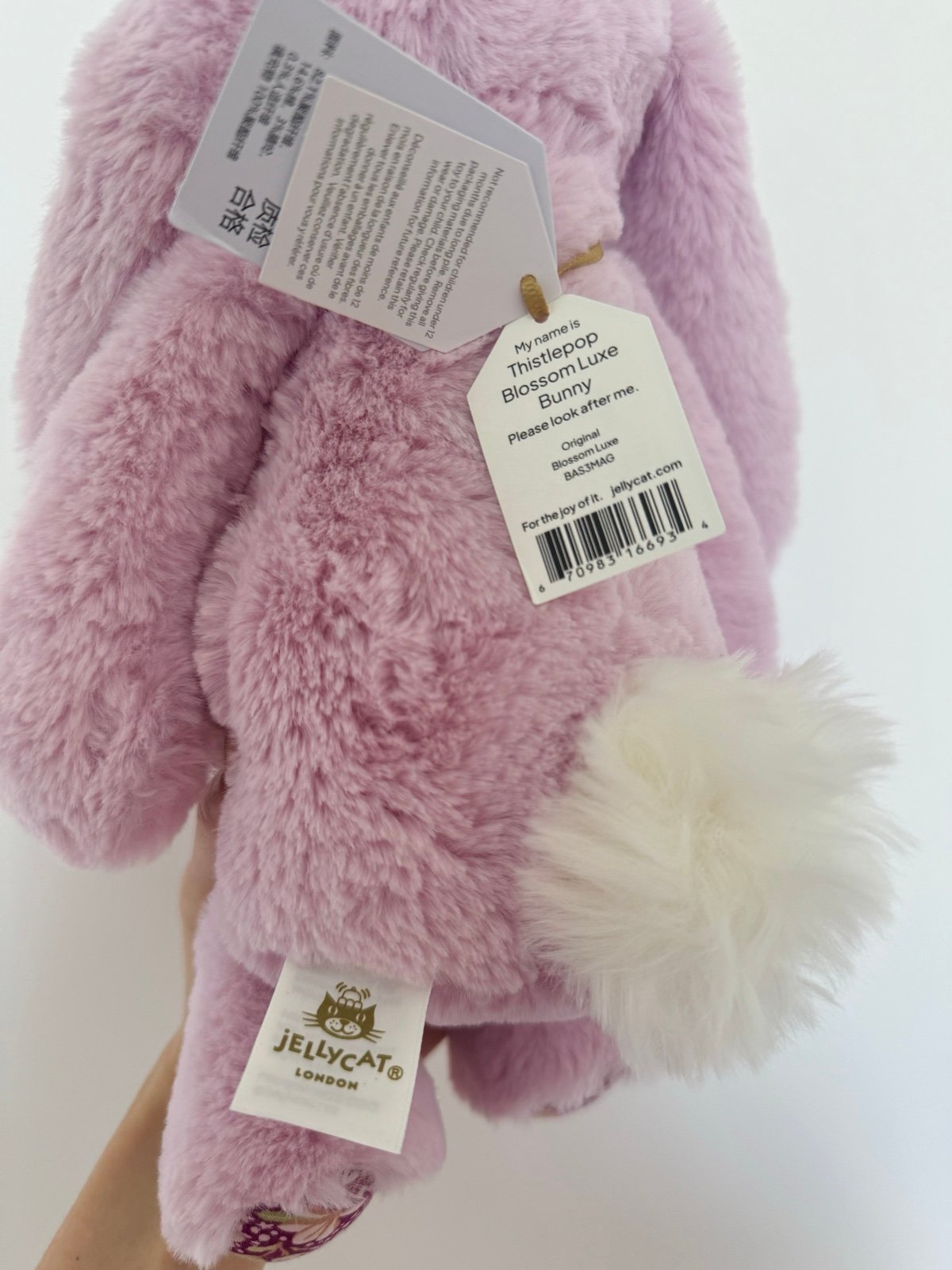 Jellycat Thistlepop Blossom Luxe Bunny | Mercari