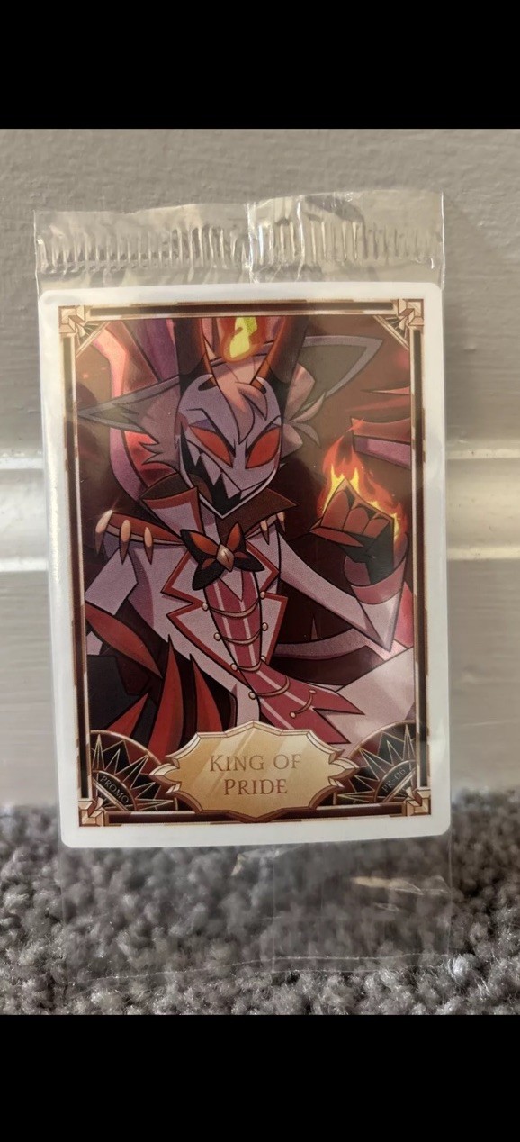 Hazbin Hotel Trading Card - Lucifer King of | Mercari