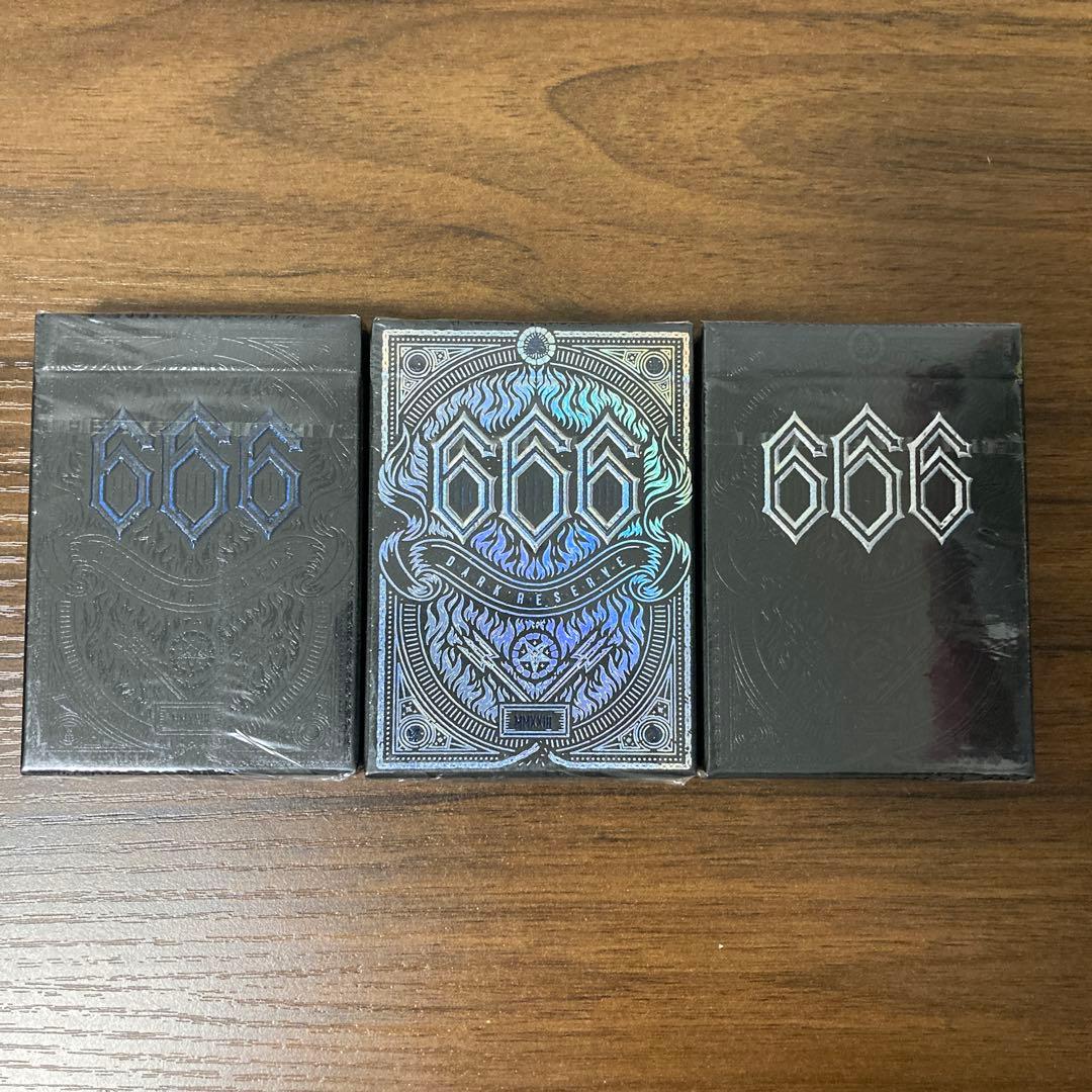 トランプ 666 Holo Reholo Obsidian set トランプ 666 Holo Reholo