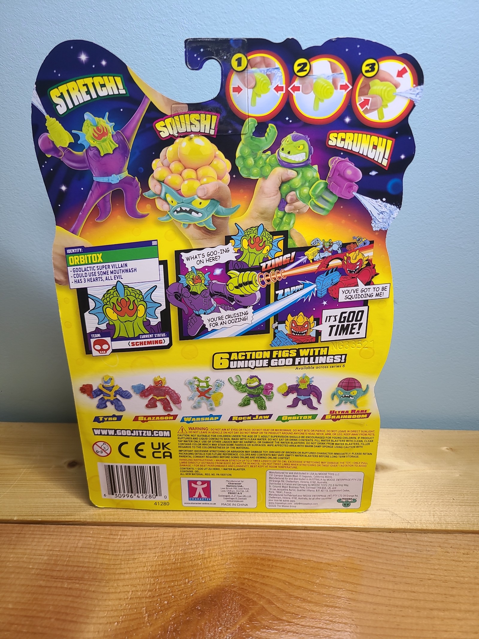 Goo Jit Zu Galaxy Blast Orbitox Moose Toys | Mercari