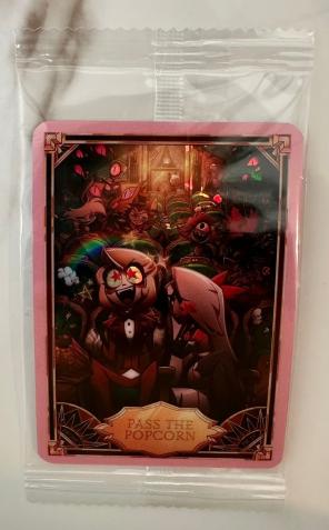 Hazbin Hotel Trading Card “Pass the Popcorn” | Mercari