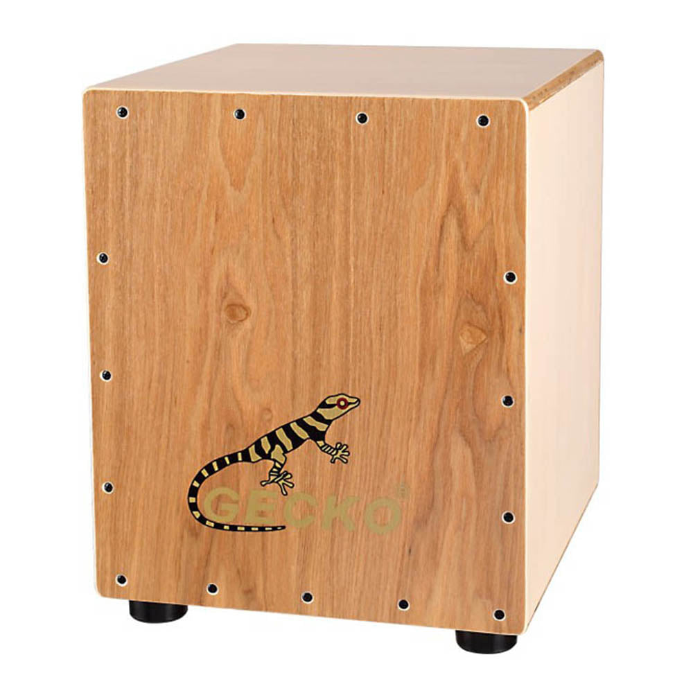 GECKO カホン Cajon ハンドドラム ローサイズ 子供 女性 打楽器 木製