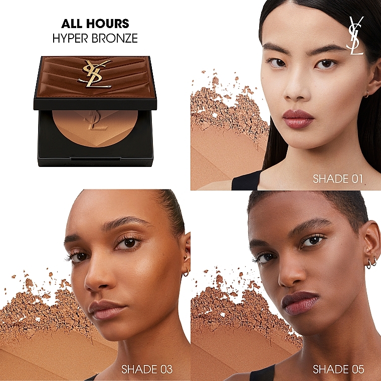 Yves Saint Laurent All Hours Hyper Bronze - Бронзер для лица