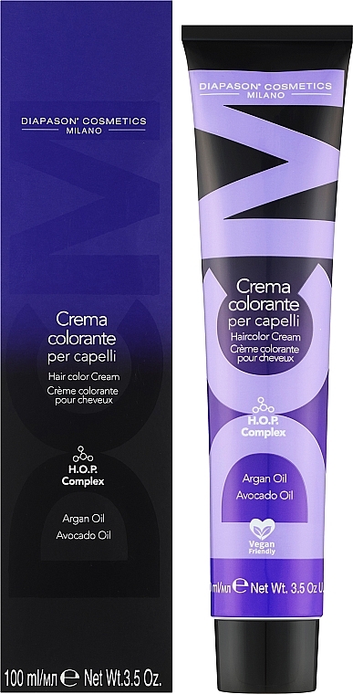 DCM HOP Complex Hair Color Cream - Крем-краситель для волос с