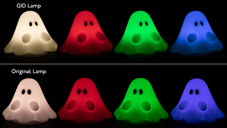 蓄光おばけちゃんのランプ｜UAMOU