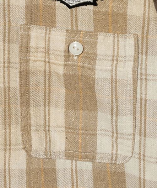 BOWWOW＞ELIMINATORS SHORT SLEEVE FLANNEL SHIRT/シャツ