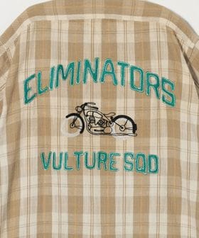 BOWWOW＞ELIMINATORS SHORT SLEEVE FLANNEL SHIRT/シャツ