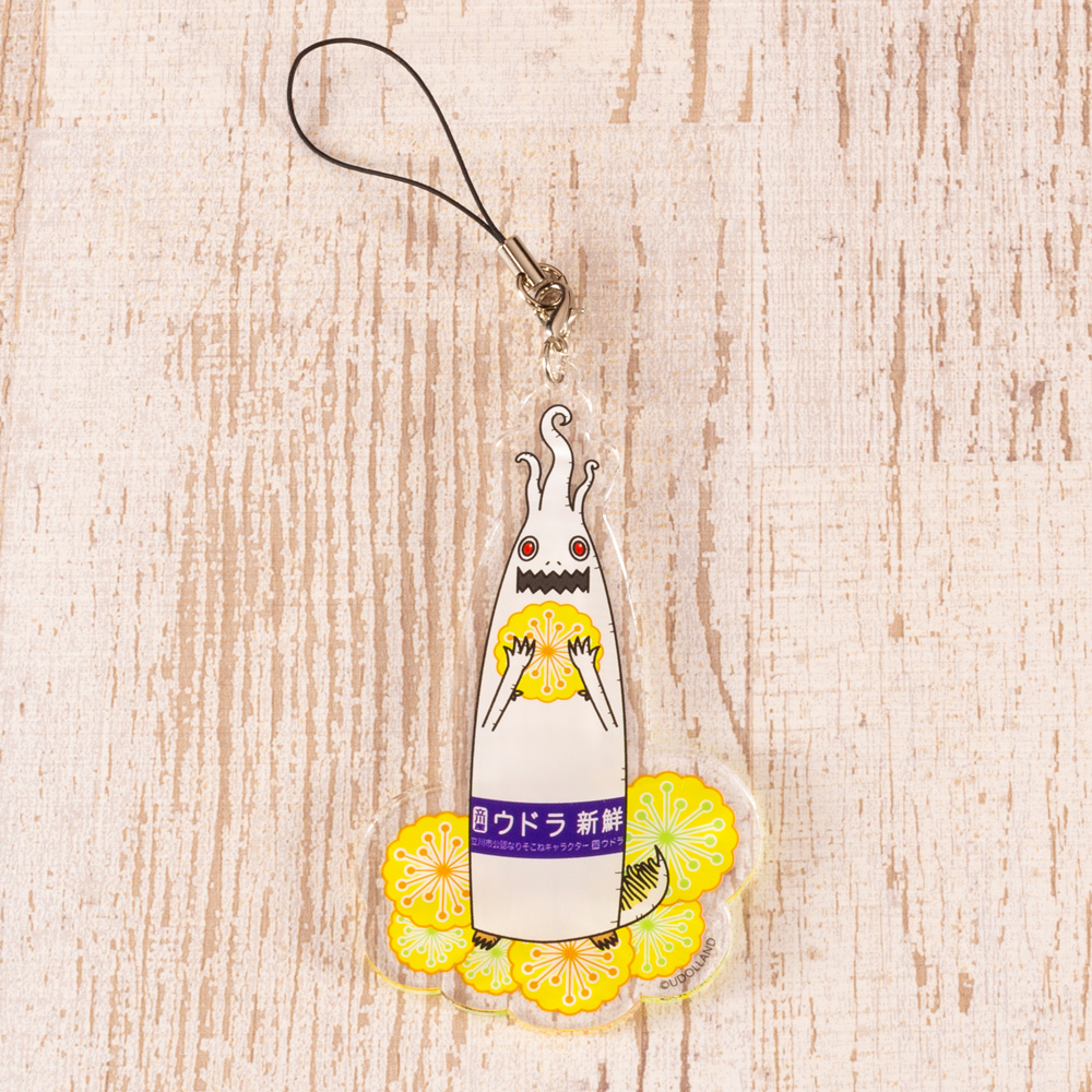 ウドラ アクリルストラップ うどはな | ウドラ公式サイト | 立川市公認