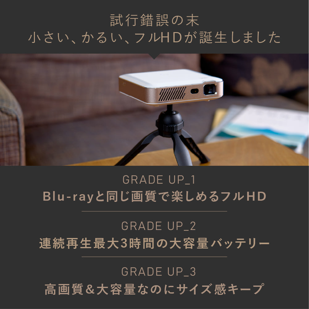 ☆水飴ねるる☆プロジェクター カベーニPRO2 フルHD プロジェクター