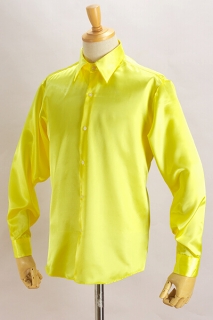 黄色いシャツ販売店東京｜サテンシャツイエロー・全30色+ カラーシャツ