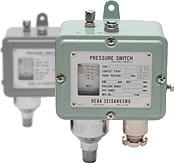 屋内防塵・防滴型 圧力スイッチ：P6S シリーズ - 株式会社 植田製作所
