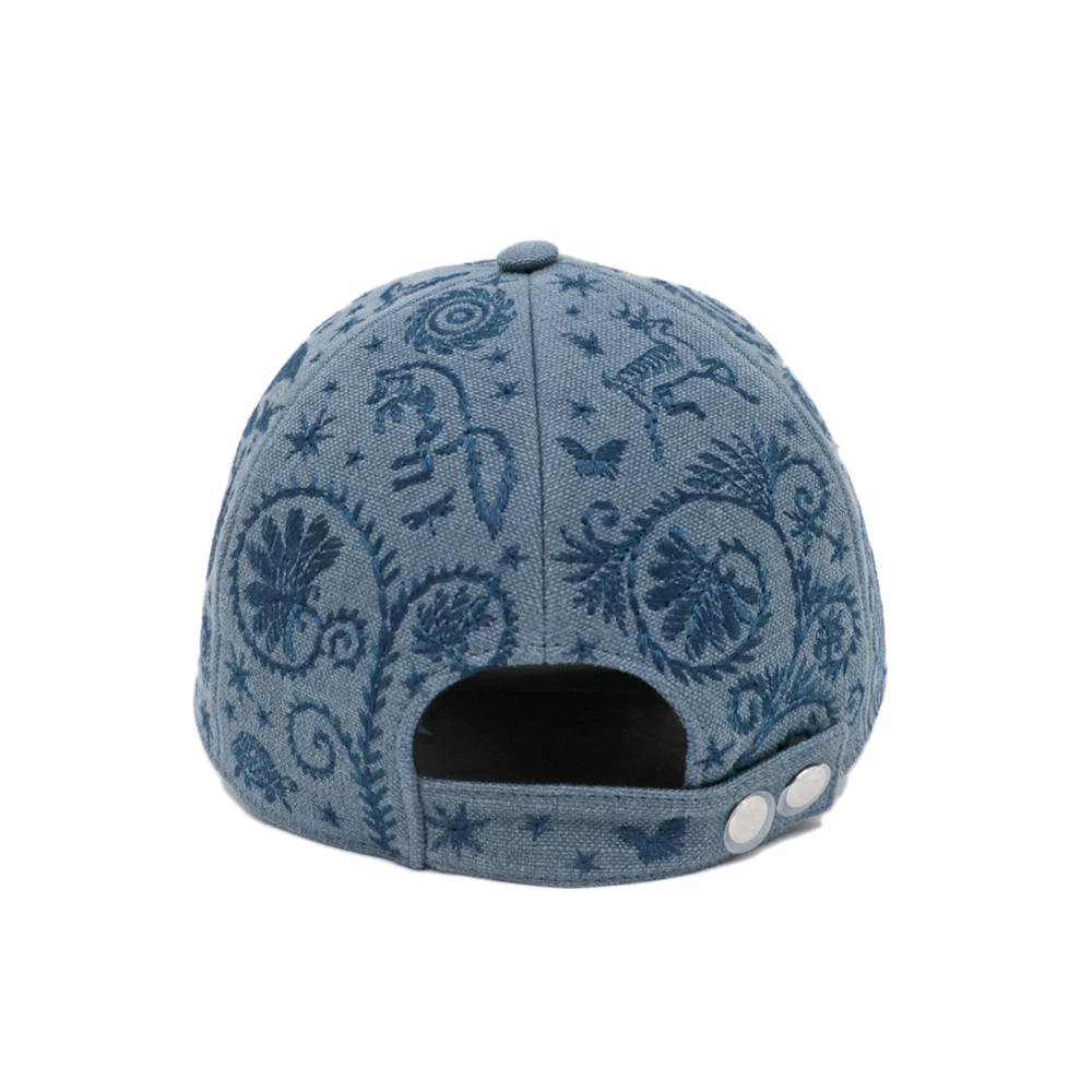 名東】【HERMES】エルメス キャスケット テス 帽子 キャップ ブルー